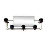 Wall-mounted coat rack mirror from the 1960s.