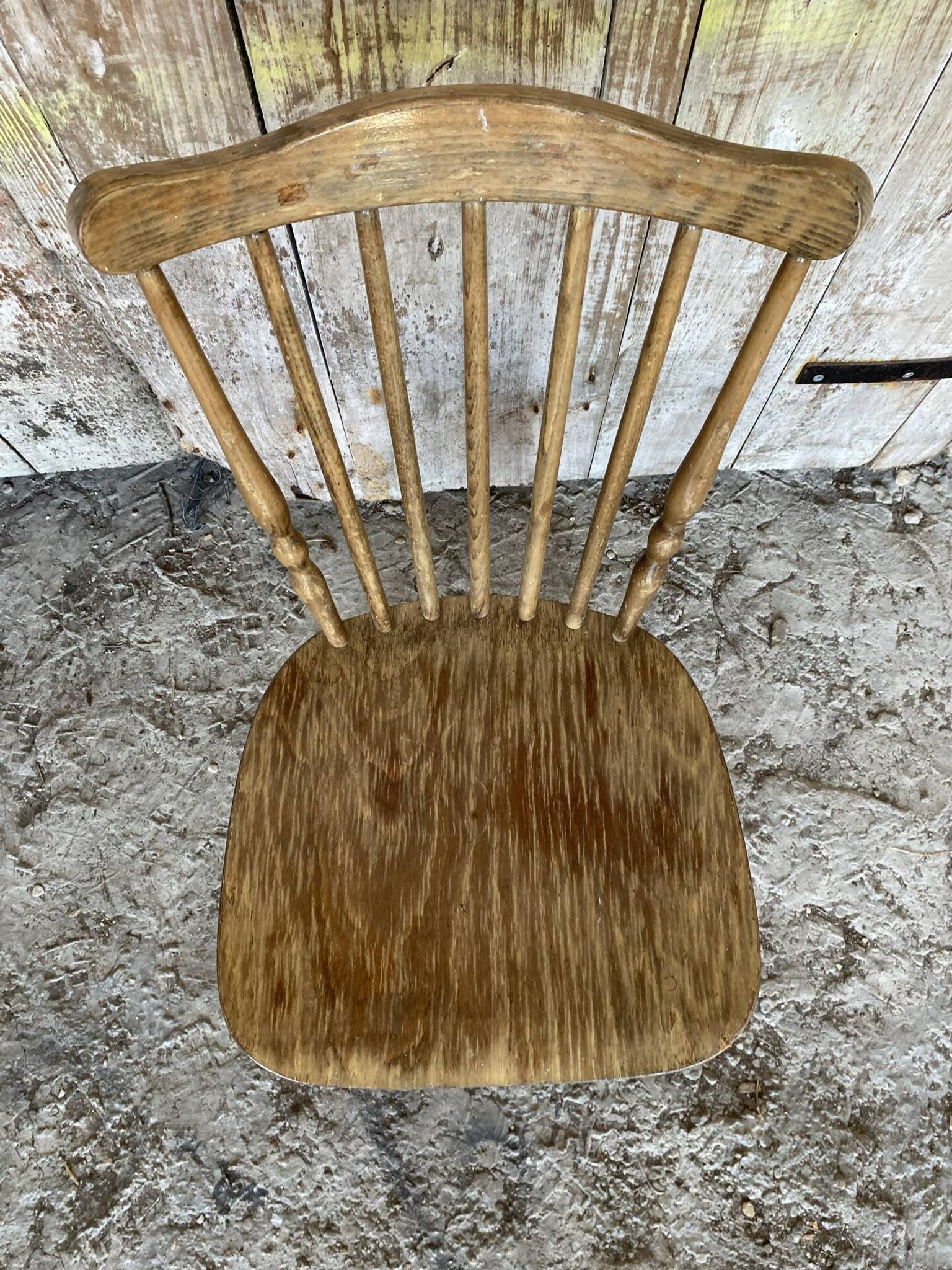 Vintage BAUMANN Bistro Chair Model Tacoma Florida Wood #E0