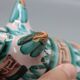 Beautiful vintage ceramic - rp robert picaul - wall-mounted persil holder