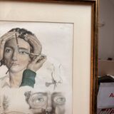 Old Print Engraving 19th Century Anatomy Surgery Atlas Bourgery Nicolas Jacob