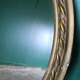 Miroir ovale Napoleon III