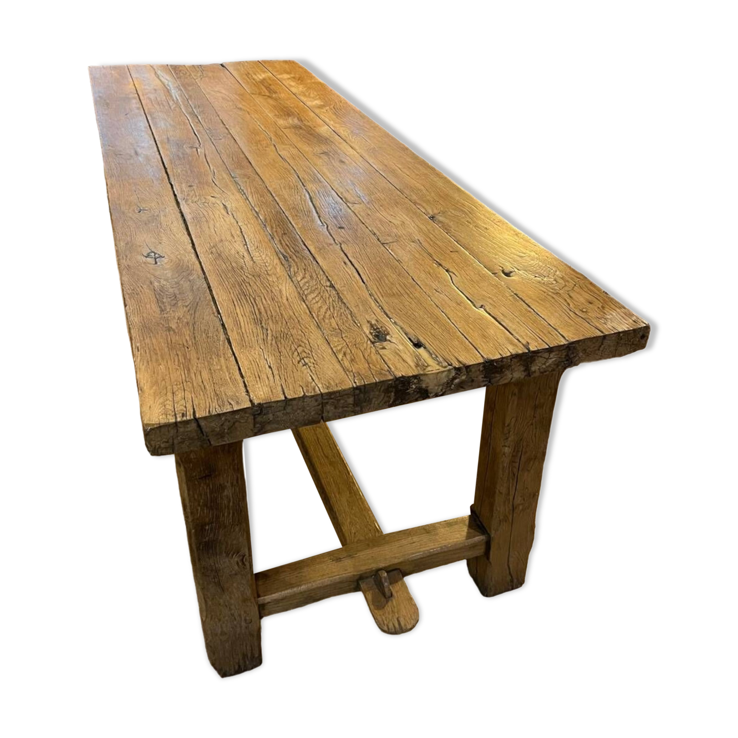 Oak farm table