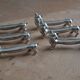 6 silver-plated cat knife rests