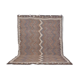 Oversize Vintage Floral Oushak Kilim Rug sku1866