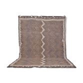 Oversize Vintage Floral Oushak Kilim Rug sku1866