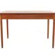 Rectangular Danish Extendable Dining Table 'Ahrus'  mid centuty modern teak