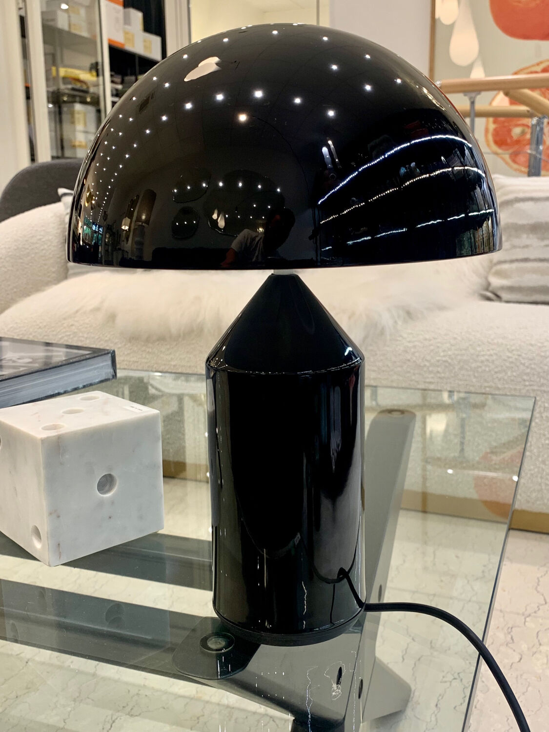 Black Atollo lamp