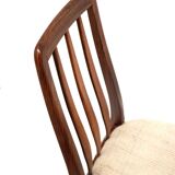 Set of 4 vintage Danish design dining room chairs 'Eva' by Niels Koefoed for Koefoeds Hornsle