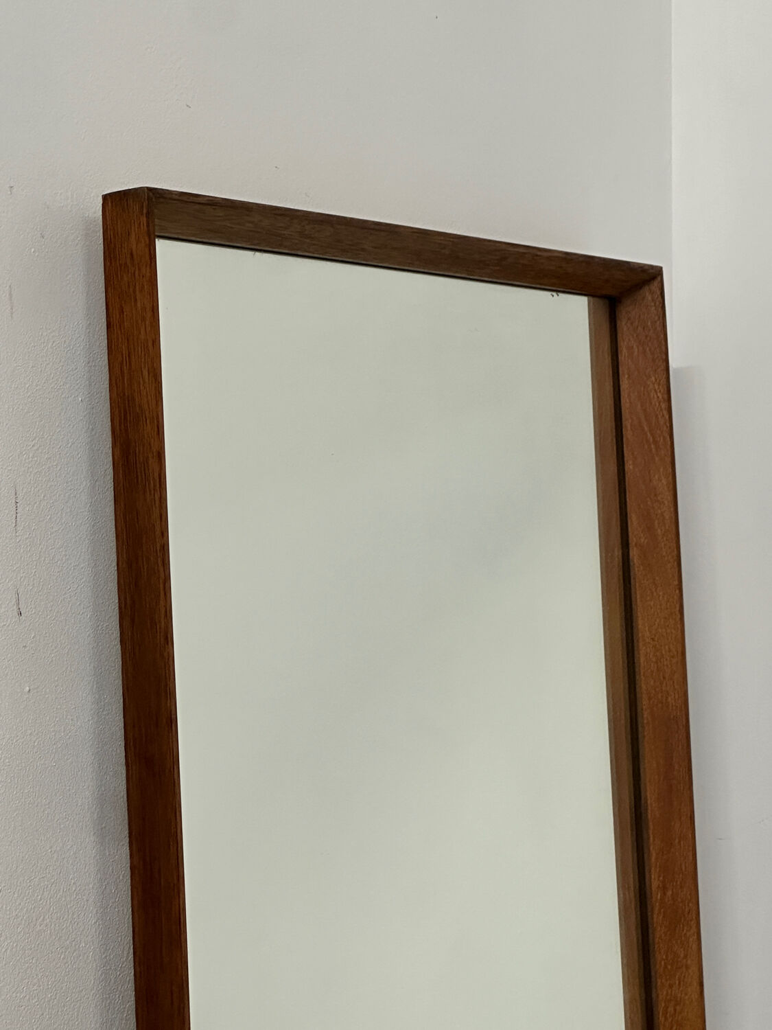 Miroir scandinave danois en teck