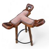 Brutalist Marbella barstool