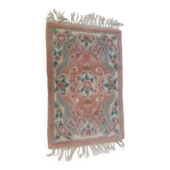 Small handmade rug. Wool