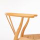 Set of 6 'CH24' wishbone dining chairs by Hans J Wegner for Carl Hansen, De