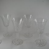 6 wineglasses No. 5 St. louis model tarn