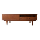 Scandinavian low sideboard in teak, 1960