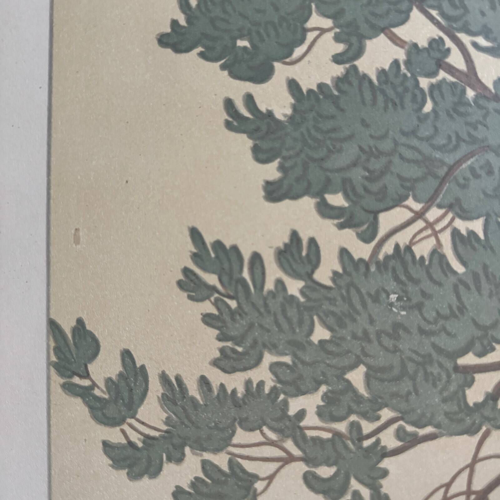 Lithograph by Henri Rivière The Enchantment of the Hours - The Mist