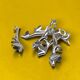 Vintage silver-plated dachshund knife rests – set of 6 – retro table decoration