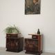 Pair of bedside tables by Jindrich Halabala for Up Zavody art deco 1950