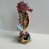 Seahorse ceramic lamp
