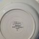 Set of 10 Deep Plates Model Josiane Sarreguemines Manufacture