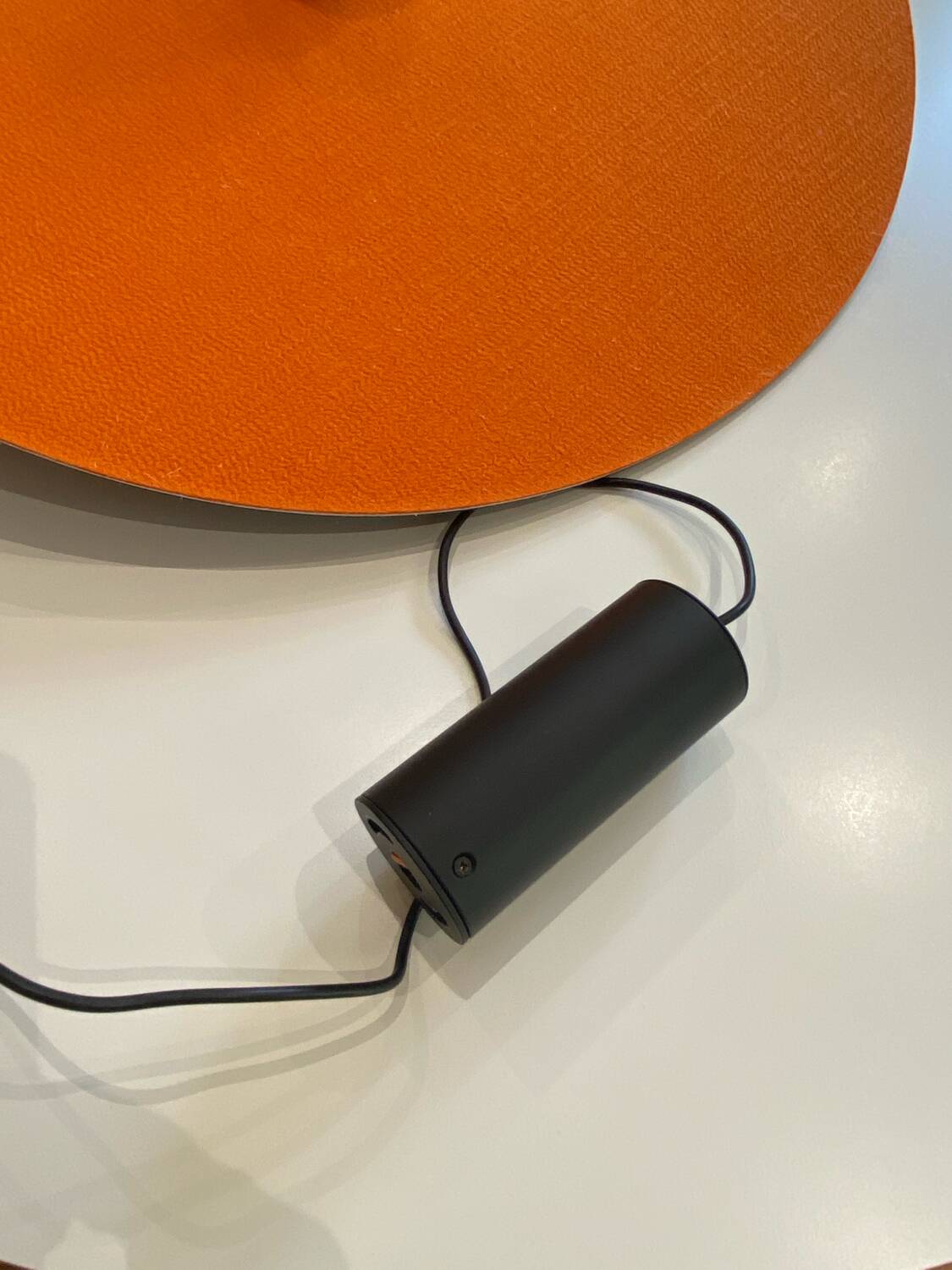 Designer chandelier, metal and soundproofing felt