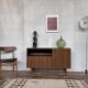Vintage sideboard, formica spindle feet, 1960