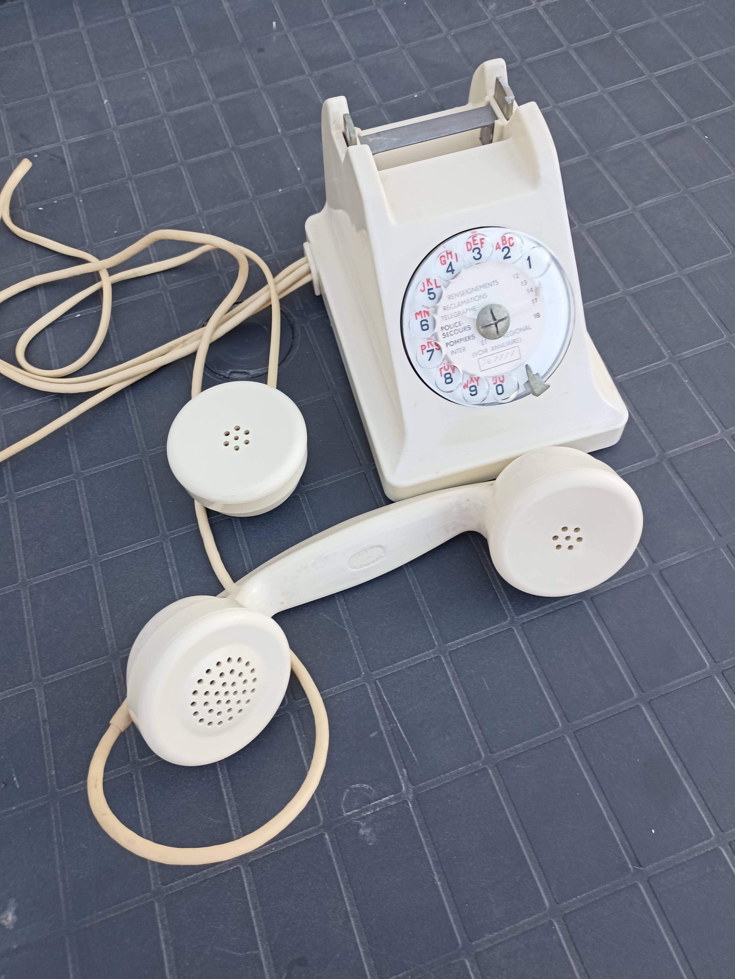 Vintage Bakelite phone