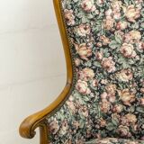 Mid-Century Modern Chippendale Style Walnut Armchair, 1960s