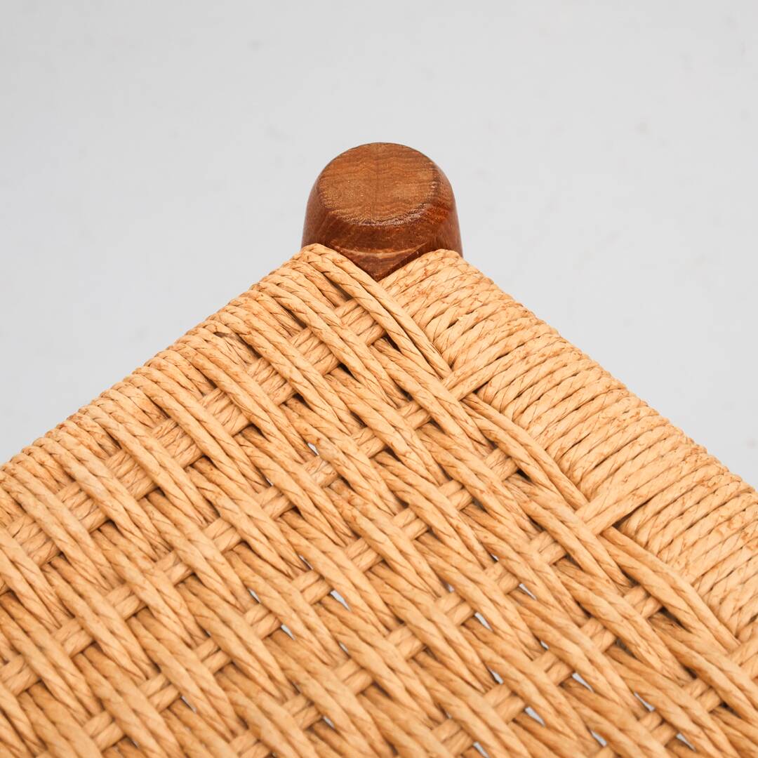 Niels Möller Model 75 Paper Cord Dining Chairs