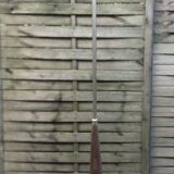 Scandinavian tripod floor lamp in teak from the 60s