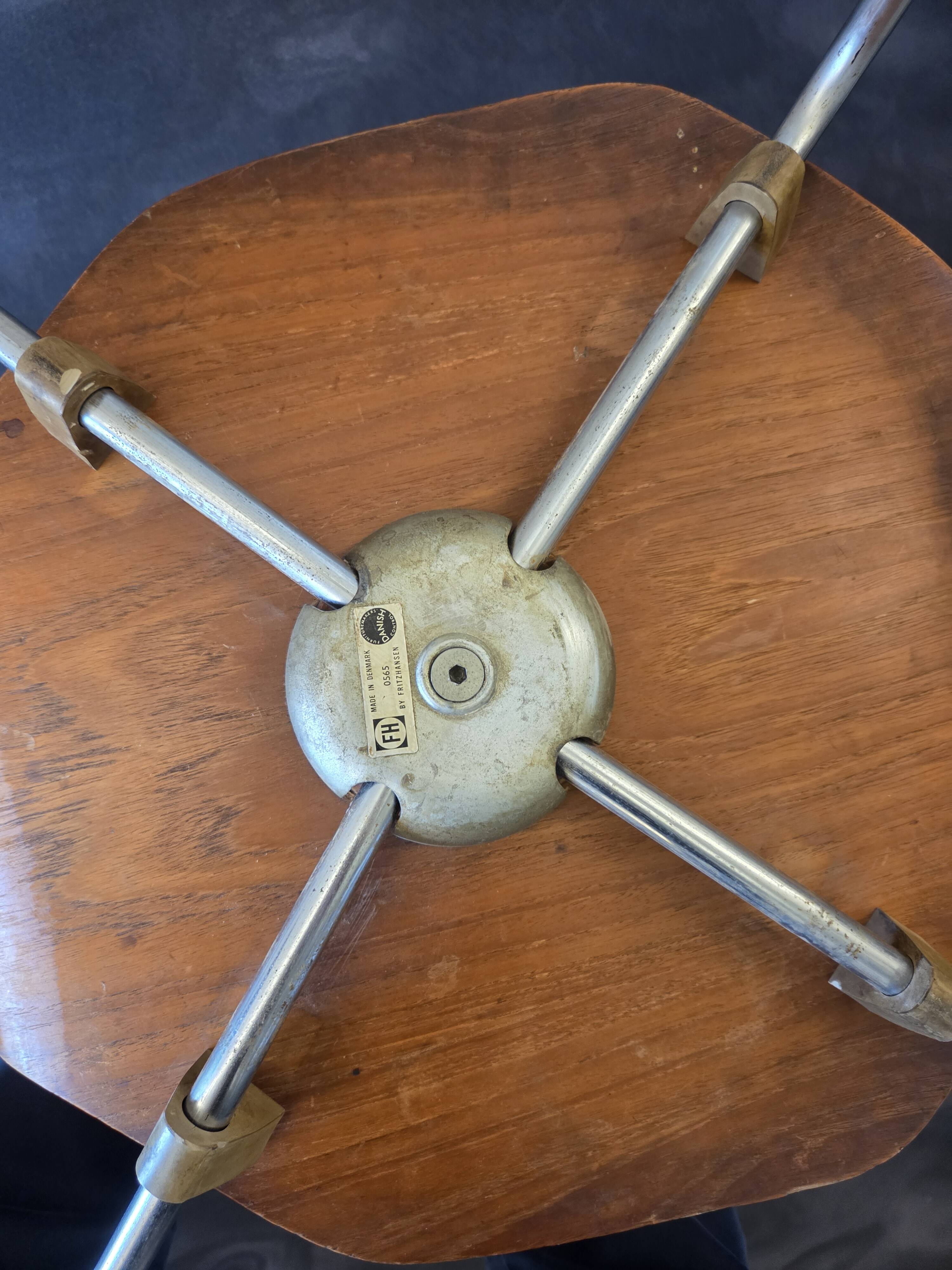 Pair of Arne Jacobsen 3103 chairs