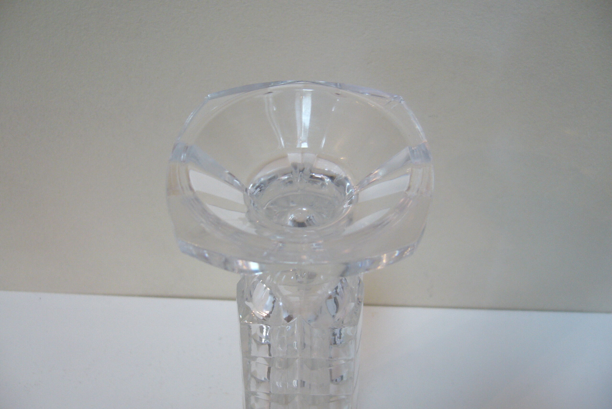 Vase soliflore neuf Cristal d'Arques