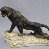 Plaster tiger, art deco period