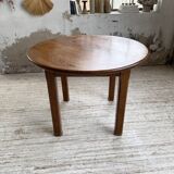 Round oak table 1950