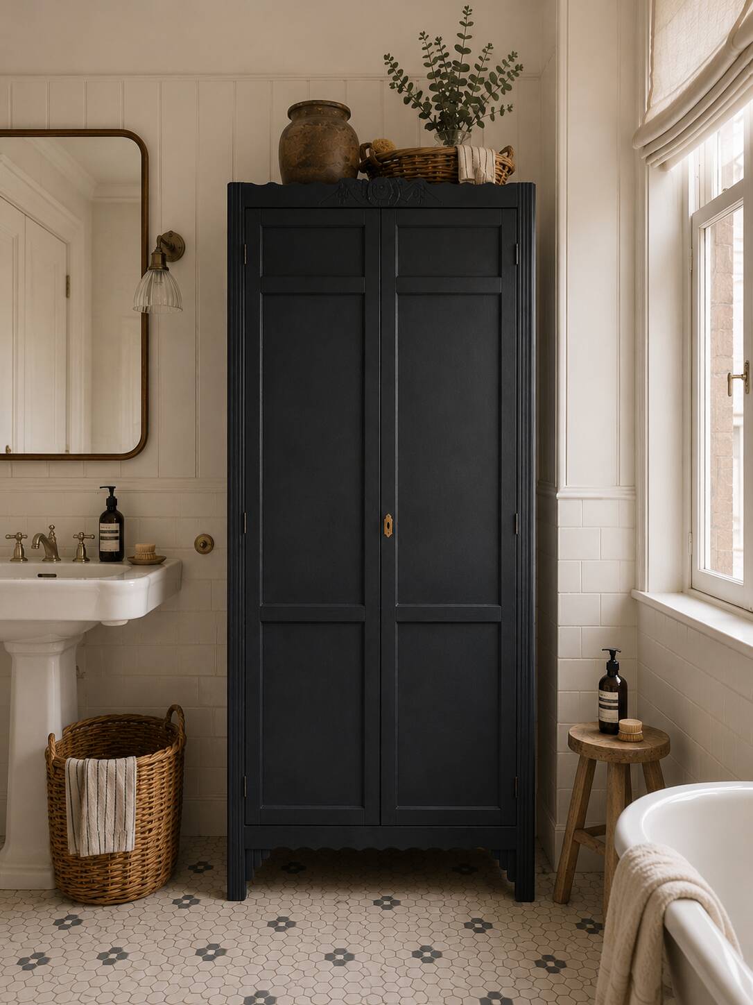 Armoire parisienne art déco penderie 1930