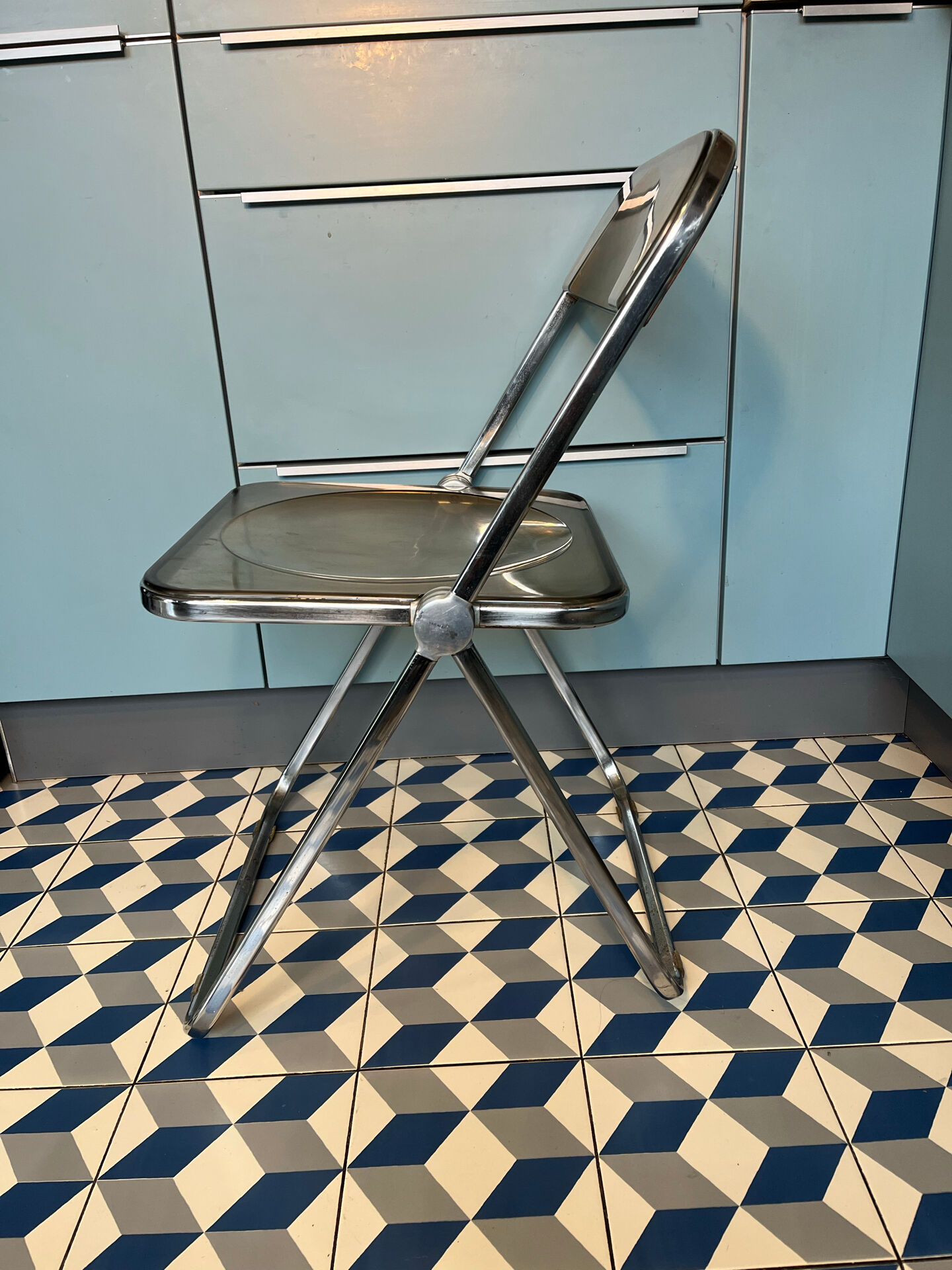 Folding chair Giancarlo Piretti for JEC Castelli