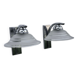 Pair of sconces, art deco