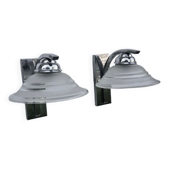 Pair of sconces, art deco