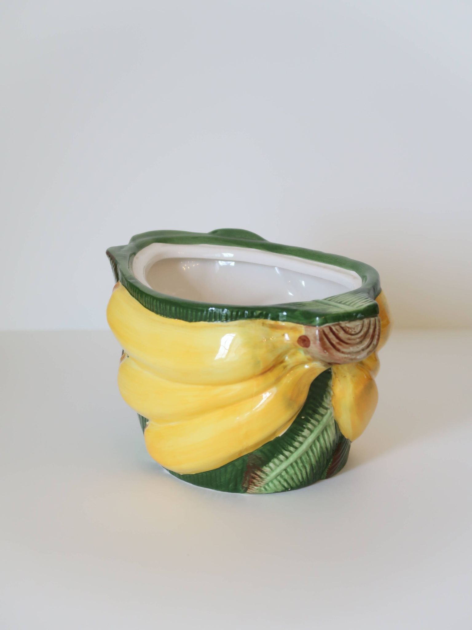 Service plat pichet banane vintage