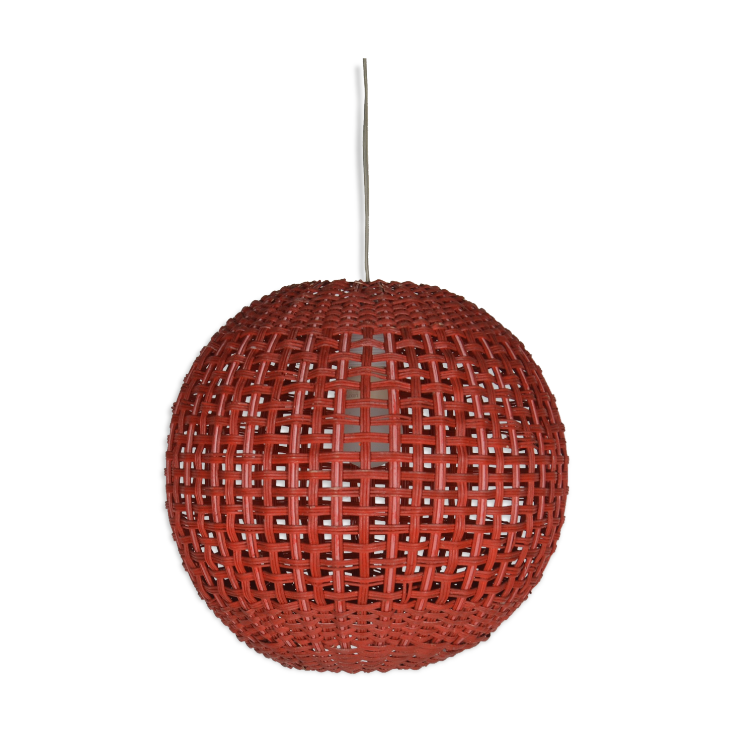 Rattan ball suspension