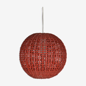 Rattan ball suspension