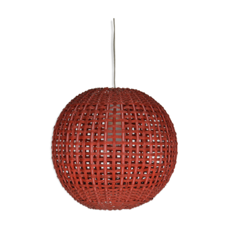 Rattan ball suspension