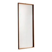 Framed mirror in teak
