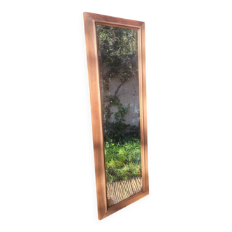 Large antique beveled mirror