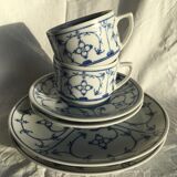 Porcelain breakfast tête-à-tête Winterling Schwarzenbach Bavaria