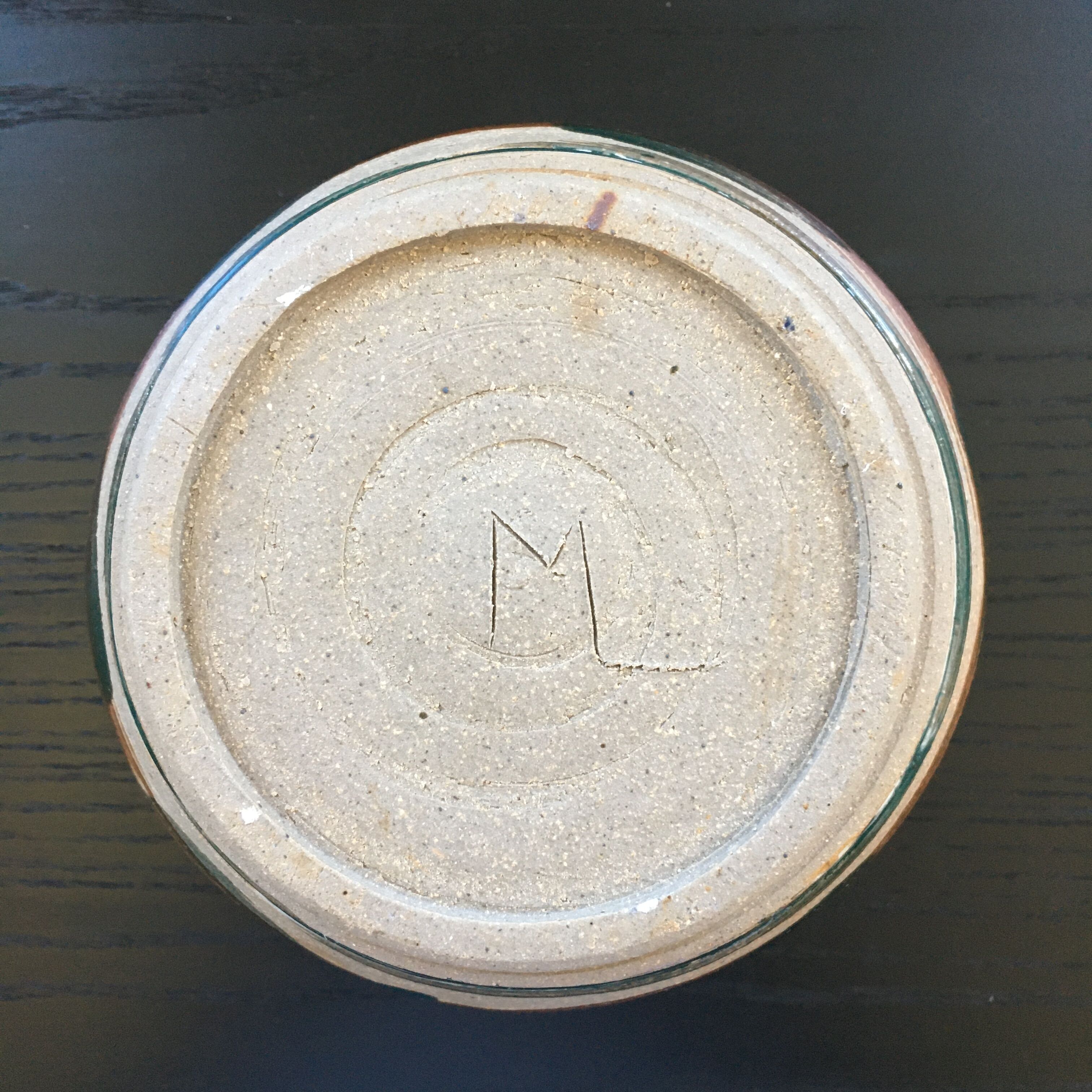 Unique, signed plant pot