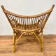 Fauteuil vintage en rotin