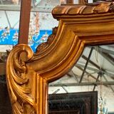 Ancient golden mirror