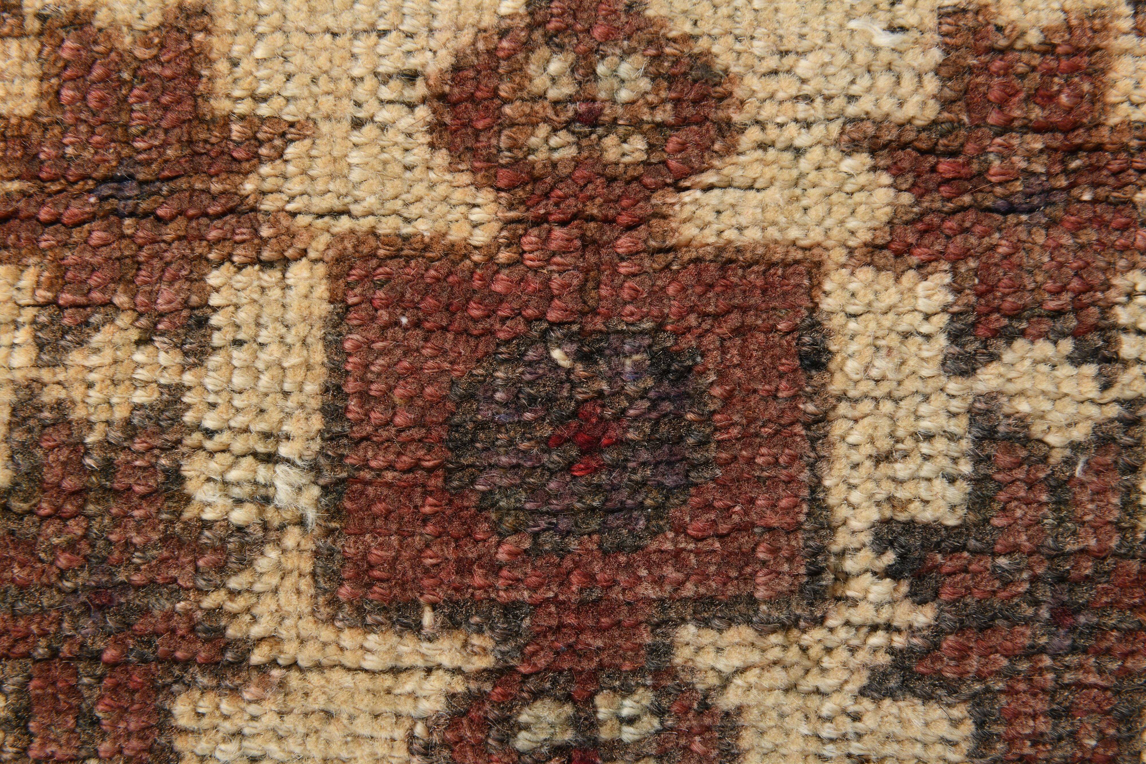 2x7 Small Size Vintage Runner Rug, 69x220Cm