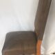 Returned leather chair