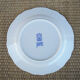 Vintage ceramic dessert plate from Gien – peony design